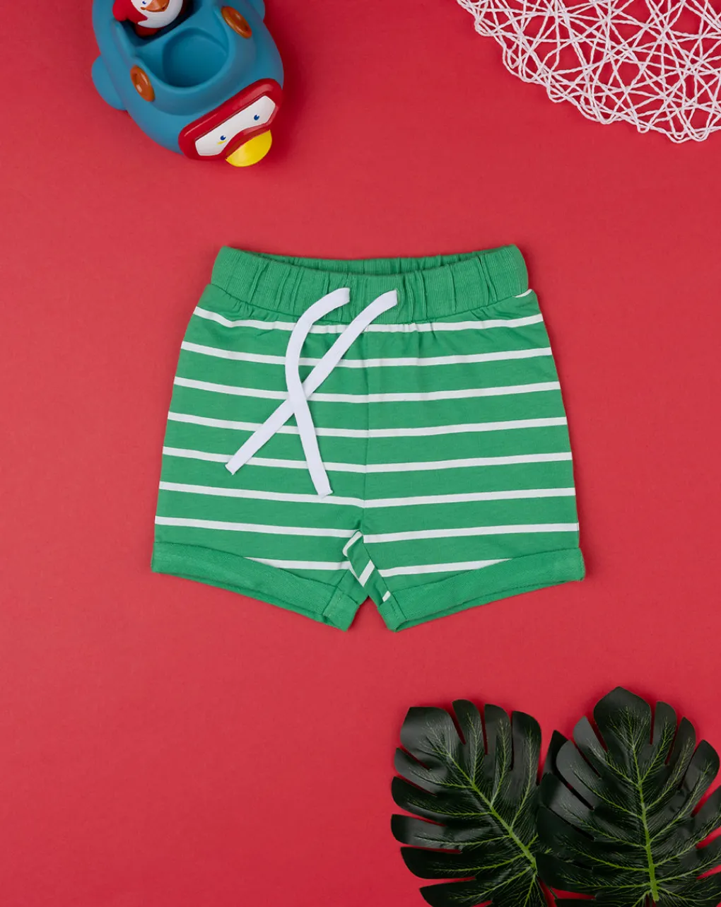 Prenatal Jeans Pantaloni E Salopette-Short Felpato Bimbo Verde