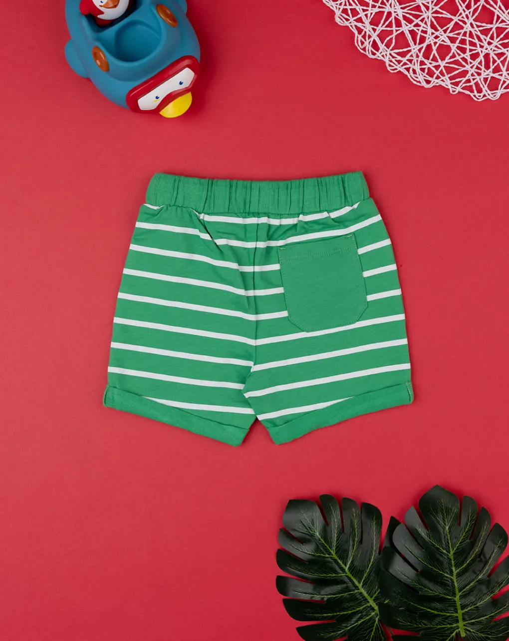 Prenatal Jeans Pantaloni E Salopette-Short Felpato Bimbo Verde