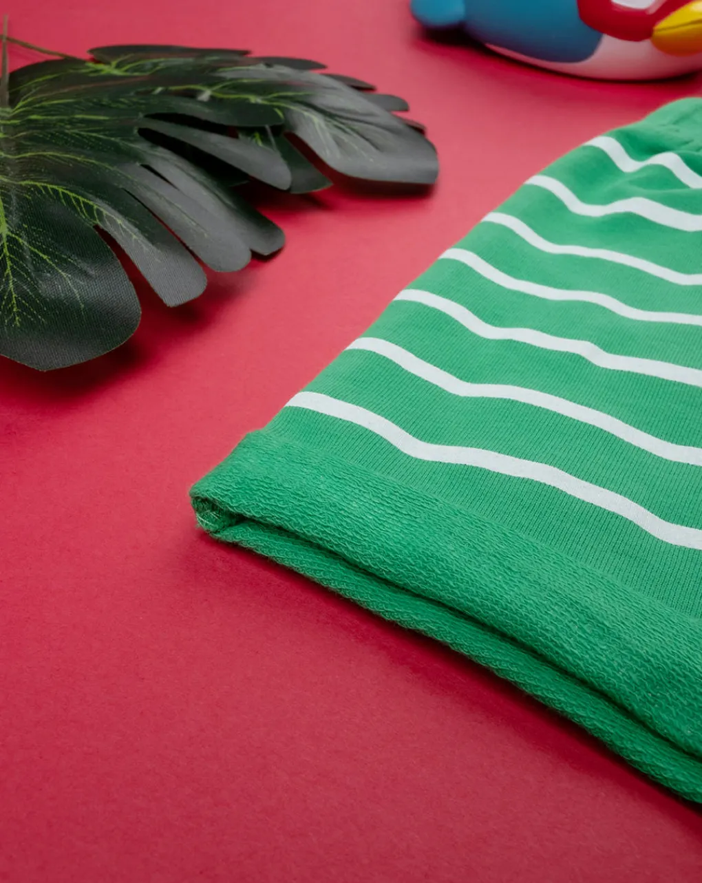 Prenatal Jeans Pantaloni E Salopette-Short Felpato Bimbo Verde