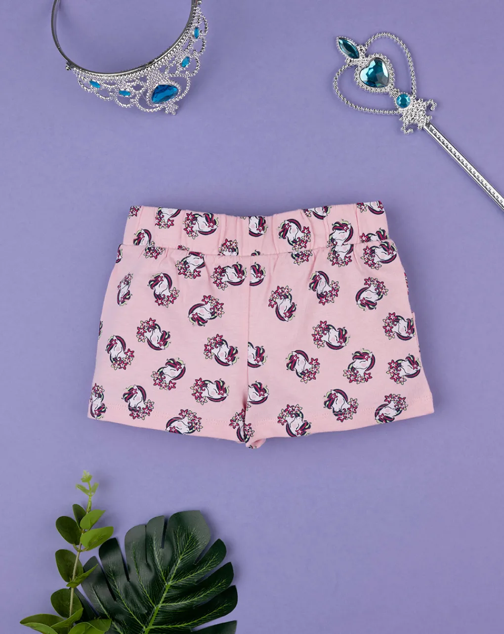 Prenatal Jeans Pantaloni E Salopette-Short Jersey Bimba "Unicorni”