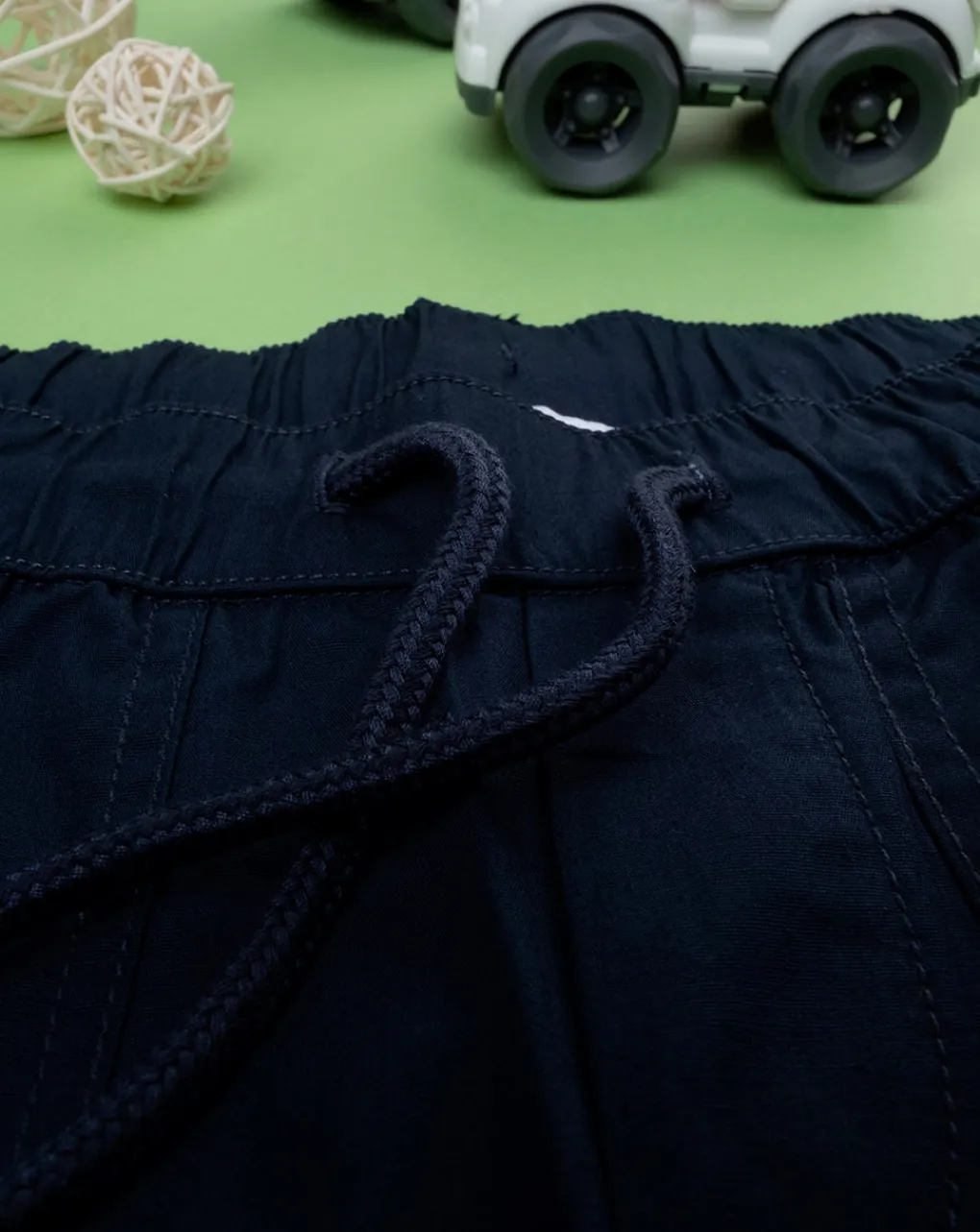 Prenatal Jeans Pantaloni E Salopette-Short Popeline Bimbo Blu