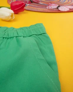 Prenatal Jeans Pantaloni E Salopette-Short Popeline Bimbo Verde