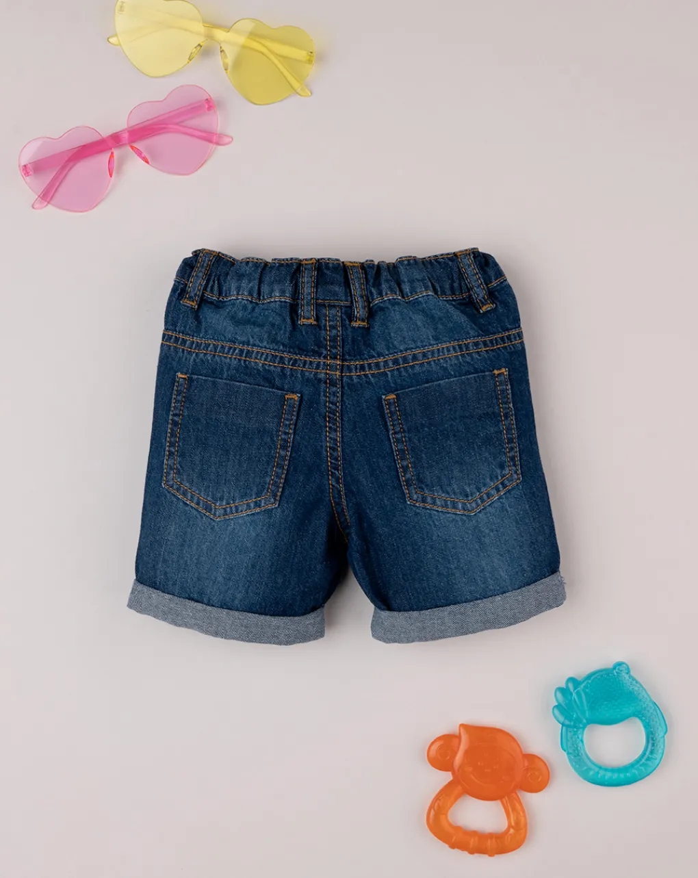 Prenatal Jeans Pantaloni E Salopette-Shorts Bermuda Bimbo Denim