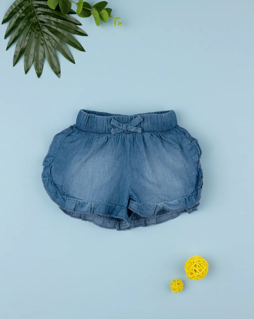 Prenatal Jeans Pantaloni E Salopette-Shorts Bimba Chambray
