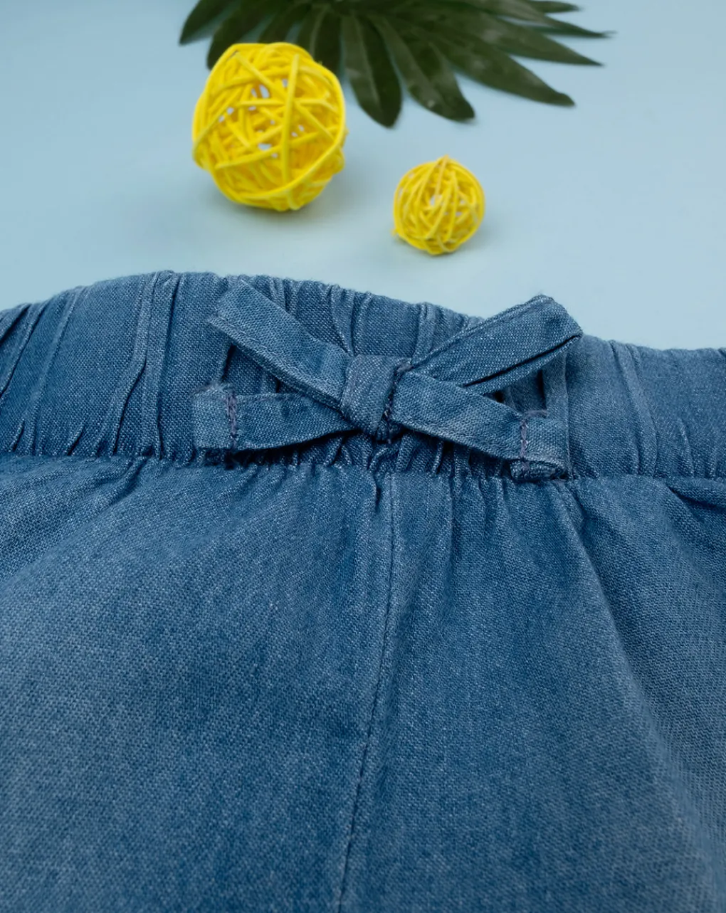 Prenatal Jeans Pantaloni E Salopette-Shorts Bimba Chambray