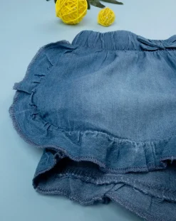 Prenatal Jeans Pantaloni E Salopette-Shorts Bimba Chambray