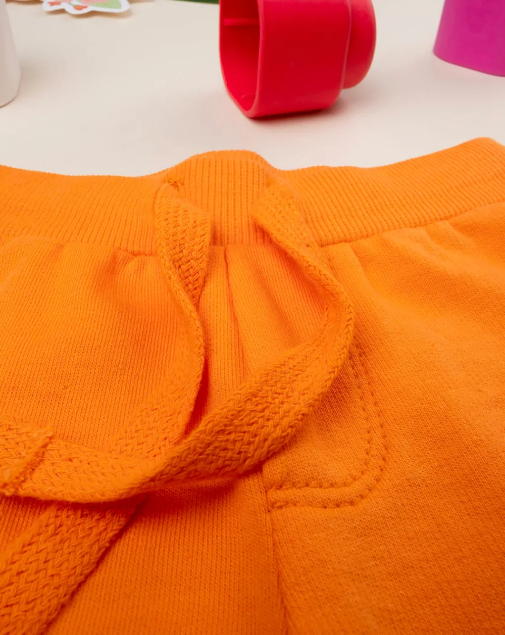 Prenatal Jeans Pantaloni E Salopette-Shorts Bimbo Arancione