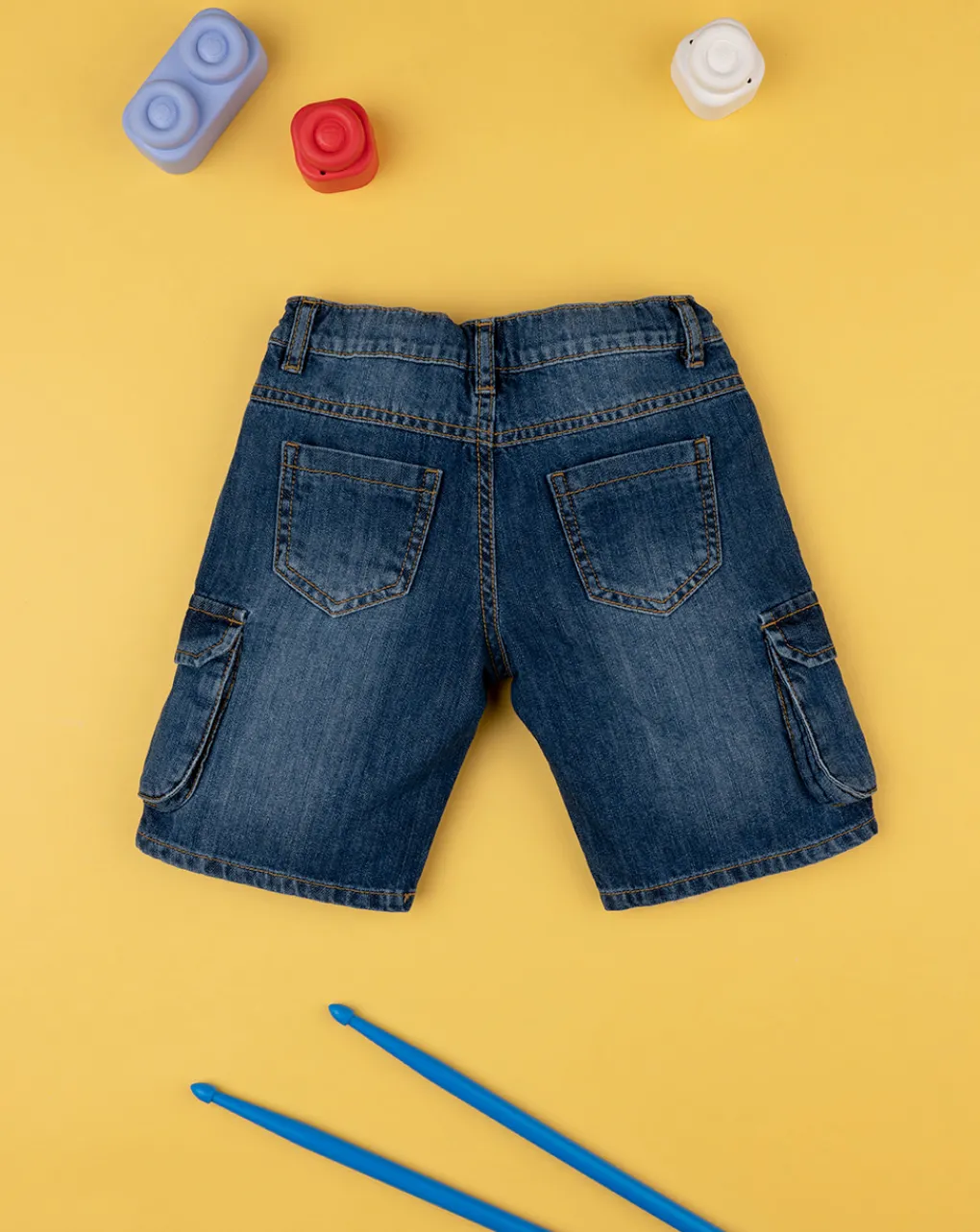 Prenatal Jeans Pantaloni E Salopette-Shorts Bimbo Blu Denim