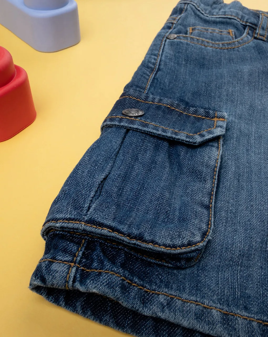 Prenatal Jeans Pantaloni E Salopette-Shorts Bimbo Blu Denim