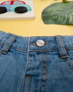 Prenatal Jeans Pantaloni E Salopette-Shorts Bimbo Blu Denim Light