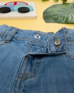 Prenatal Jeans Pantaloni E Salopette-Shorts Bimbo Blu Denim Light