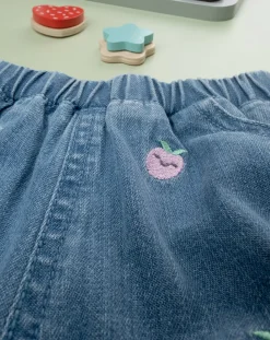 Prenatal Jeans Pantaloni E Salopette-Shorts Chambray Bimba 