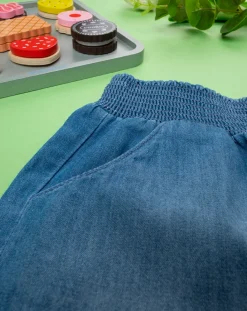 Prenatal Jeans Pantaloni E Salopette-Shorts Denim Bimba Sangallo