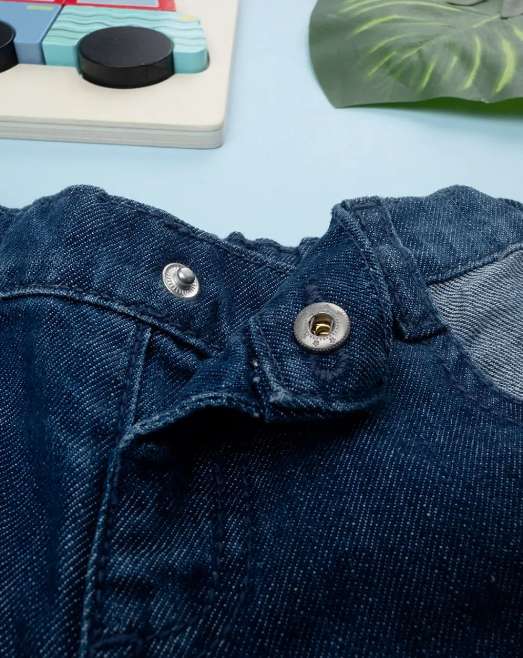 Prenatal Jeans Pantaloni E Salopette-Shorts Denim Bimbo Con Patch