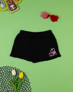 Prenatal Jeans Pantaloni E Salopette-Shorts Felpati Bimba Nero