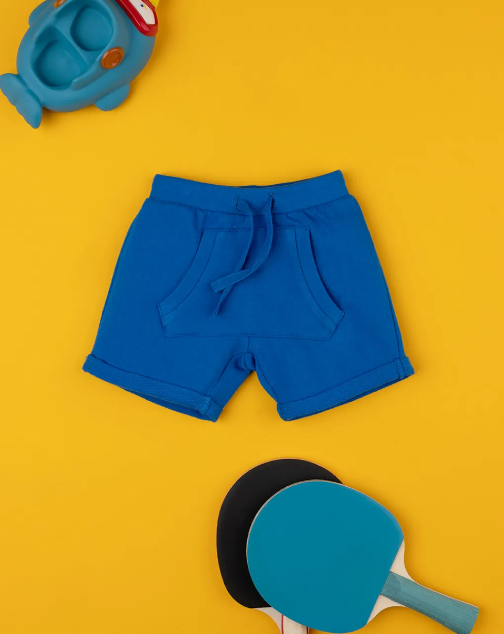 Prenatal Jeans Pantaloni E Salopette-Shorts Felpato Bimbo Blu