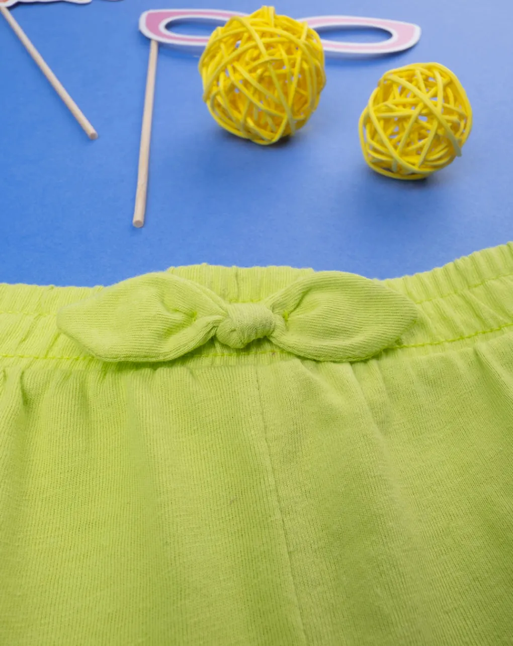 Prenatal Jeans Pantaloni E Salopette-Shorts Jersey Bimba Verde