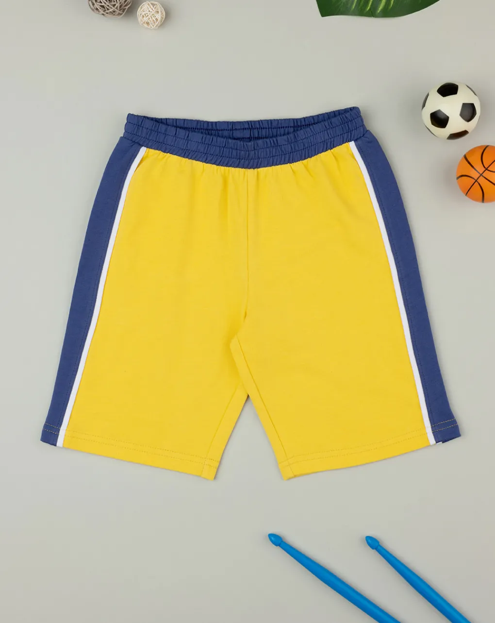 Prenatal Jeans Pantaloni E Salopette-Shorts Sportivi Bambino Bicolor