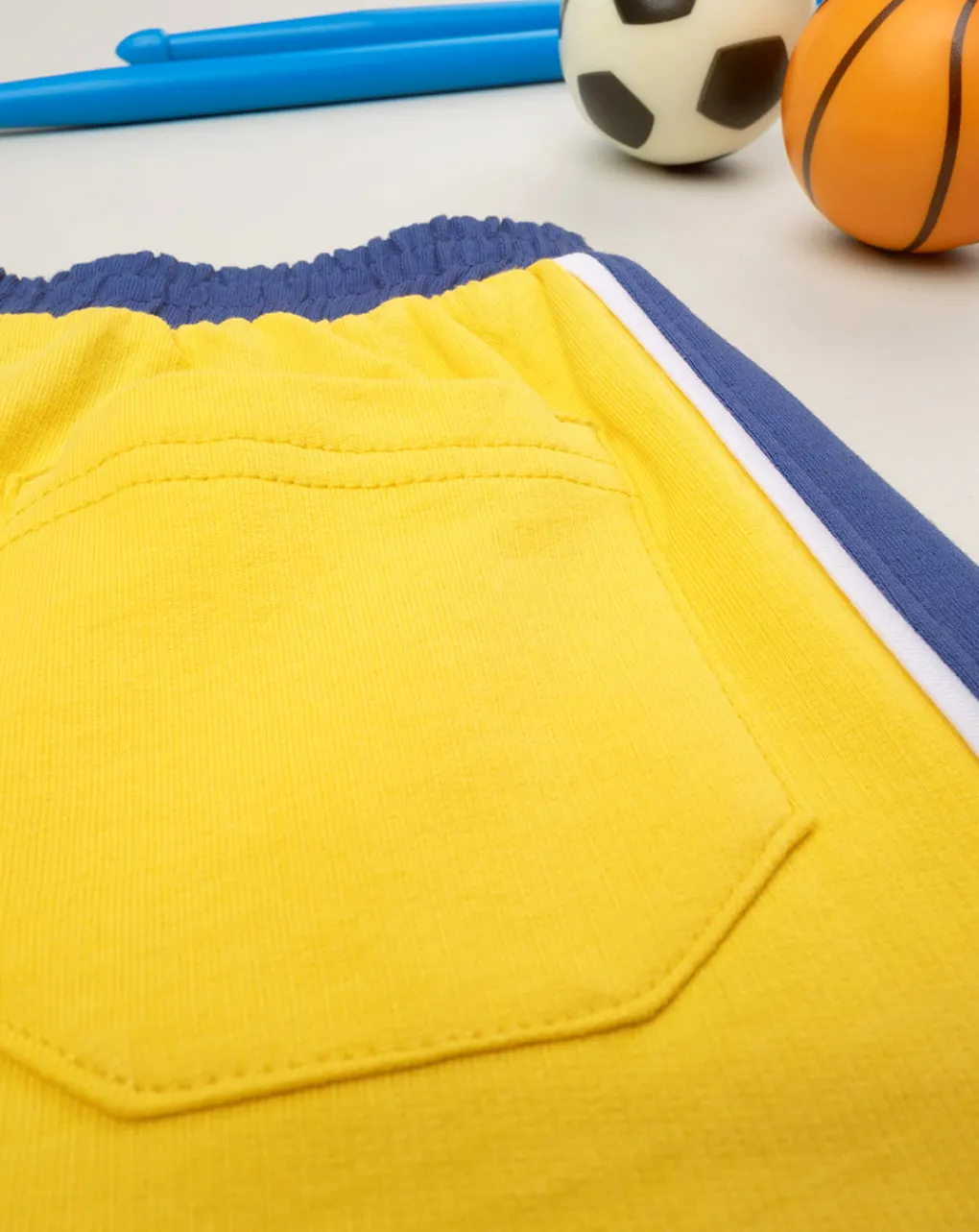 Prenatal Jeans Pantaloni E Salopette-Shorts Sportivi Bambino Bicolor