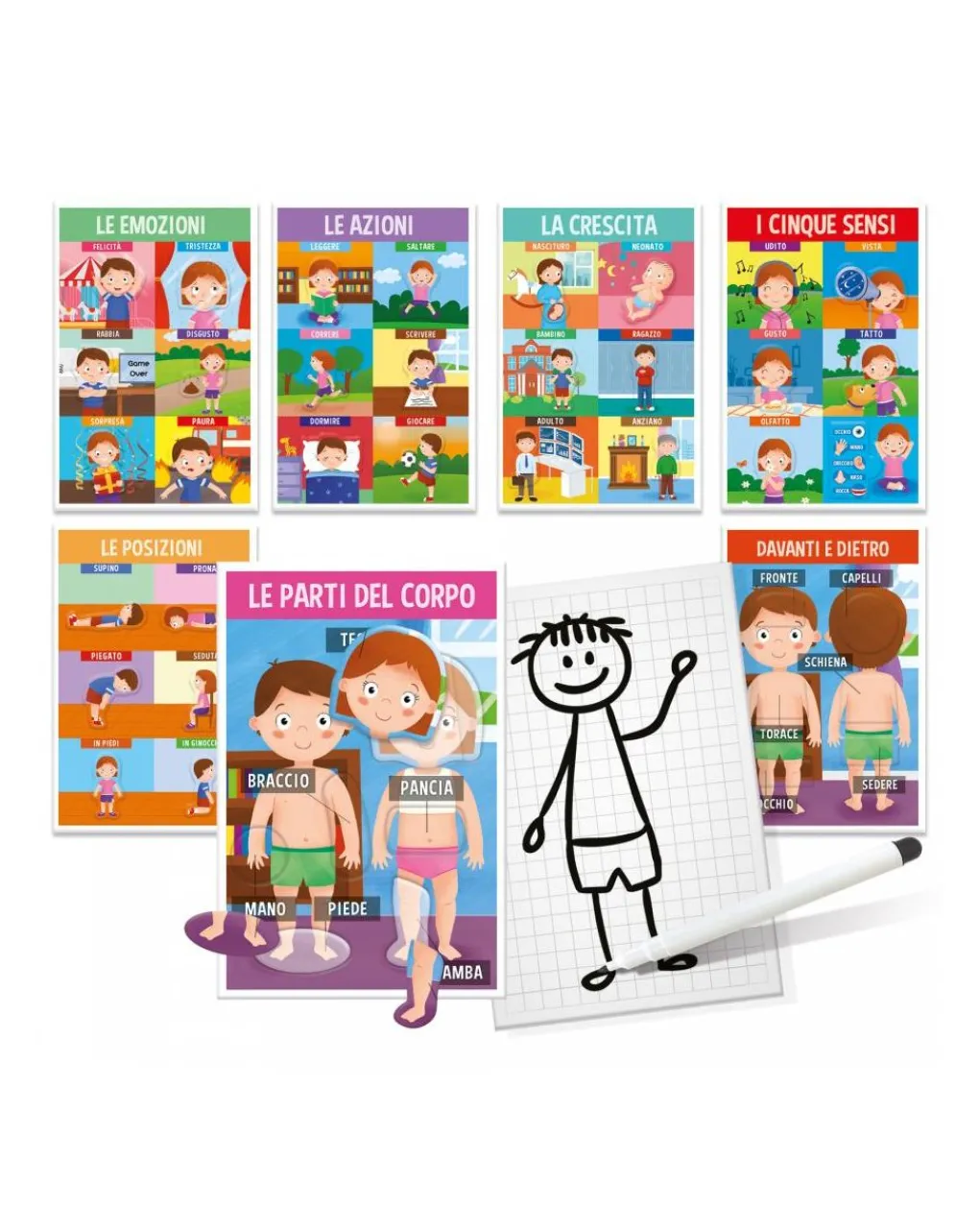 Headu Giochi Interattivi E Prescolari-Siamo Fatti Cosi Montessori. Scopri Come Siamo Fatti! 3/5 Anni -