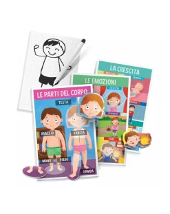 Headu Giochi Interattivi E Prescolari-Siamo Fatti Cosi Montessori. Scopri Come Siamo Fatti! 3/5 Anni -