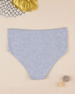 Prenatal Slip-Slip Premaman Vita Alta Grigio