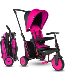 SmarTrike Tricicli Biciclette Monopattini E Accessori-Str3 Folding 6 In 1 Rosa