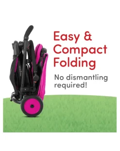 SmarTrike Tricicli Biciclette Monopattini E Accessori-Str3 Folding 6 In 1 Rosa
