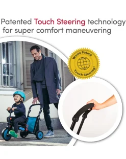 SmarTrike Tricicli Biciclette Monopattini E Accessori-Str3 Folding 6 In 1 Blu