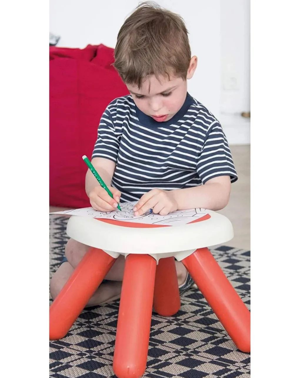 Smoby Giochi Interattivi E Prescolari-- Sgabellino Kid Colori Assortiti