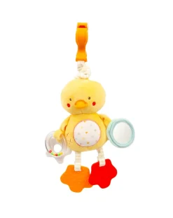 Baby Smile Pupazzi Peluche E Dou Dou-Soft Toys - Sonaglino Con Clip? Papera