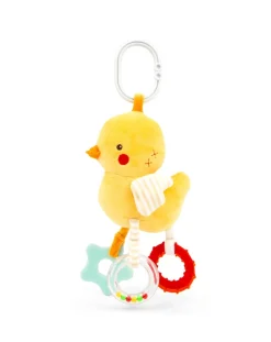 Baby Smile Pupazzi Peluche E Dou Dou-Soft Toys - Sonaglino Con Anello Papera