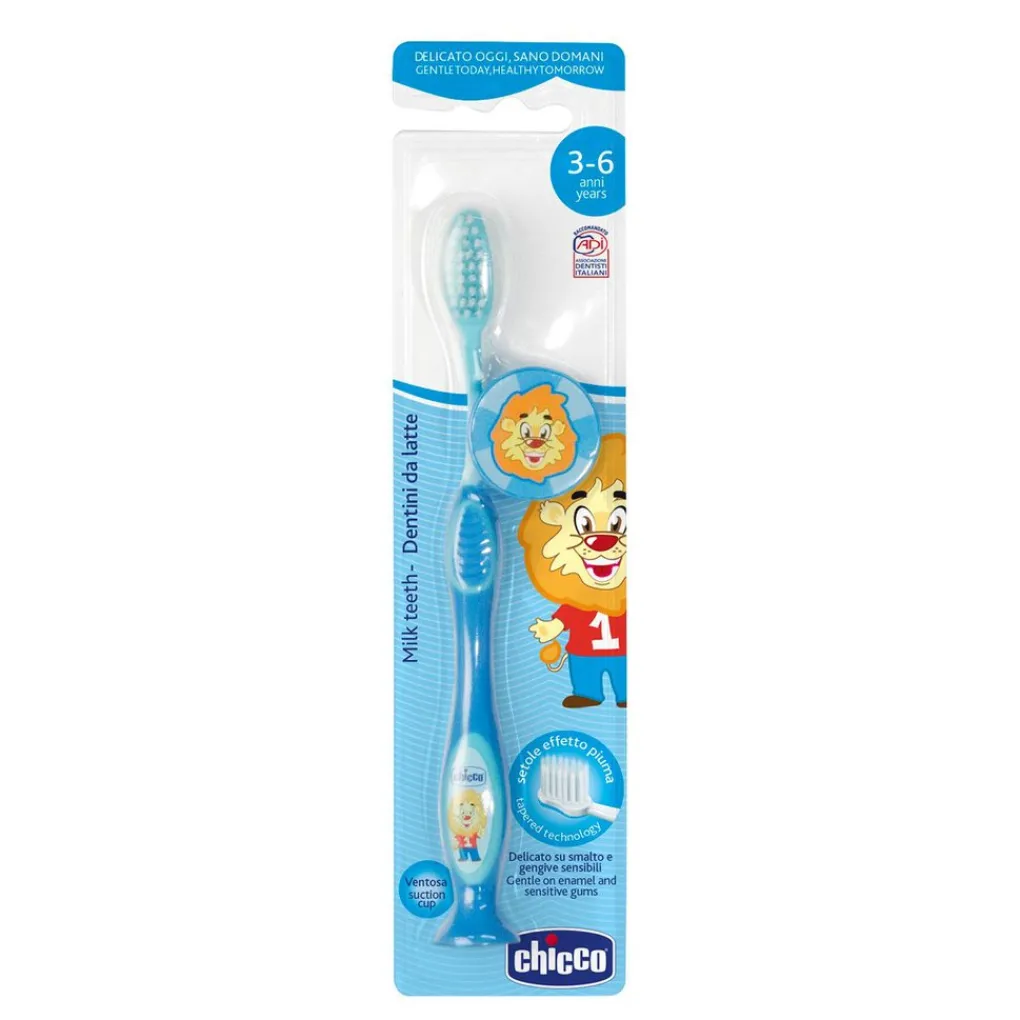 Chicco Primi Dentini-Spazzolino Blu 36M+