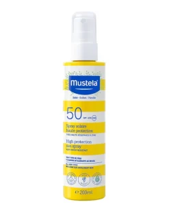 Mustela Solari E Doposole-Spray Latte Solare Spf50 Protezione Alta 200Ml -