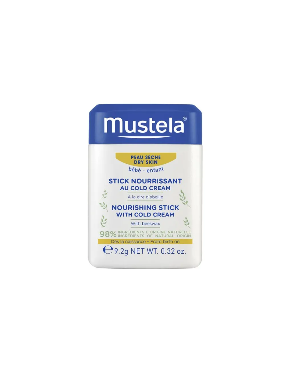 Mustela Creme Olii E Burrocacao-Stick Nutriente Alla Cold Cream