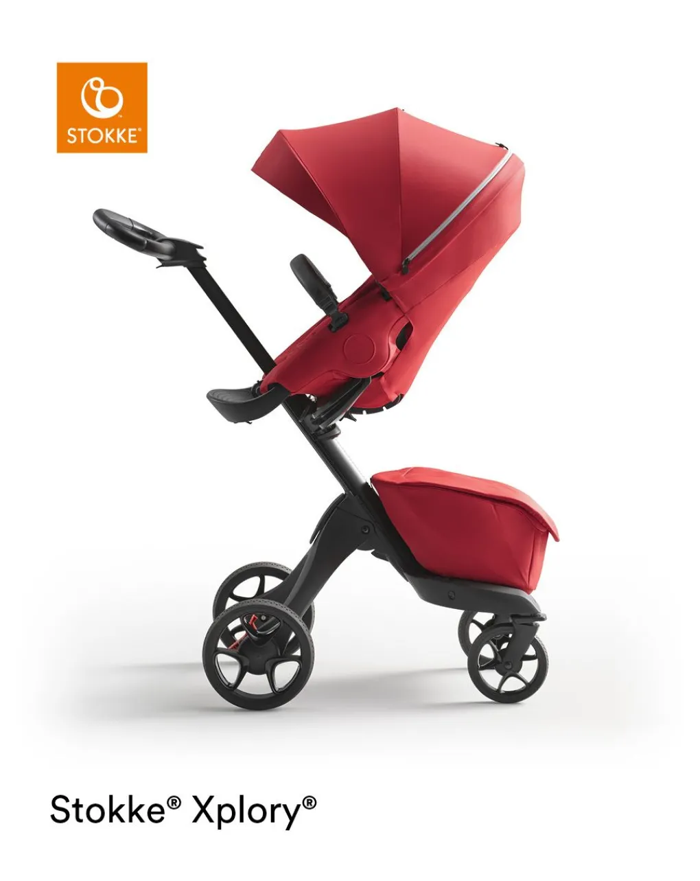 Stokke Trio E Duo-? - Passeggino Xplory? X Ruby Red