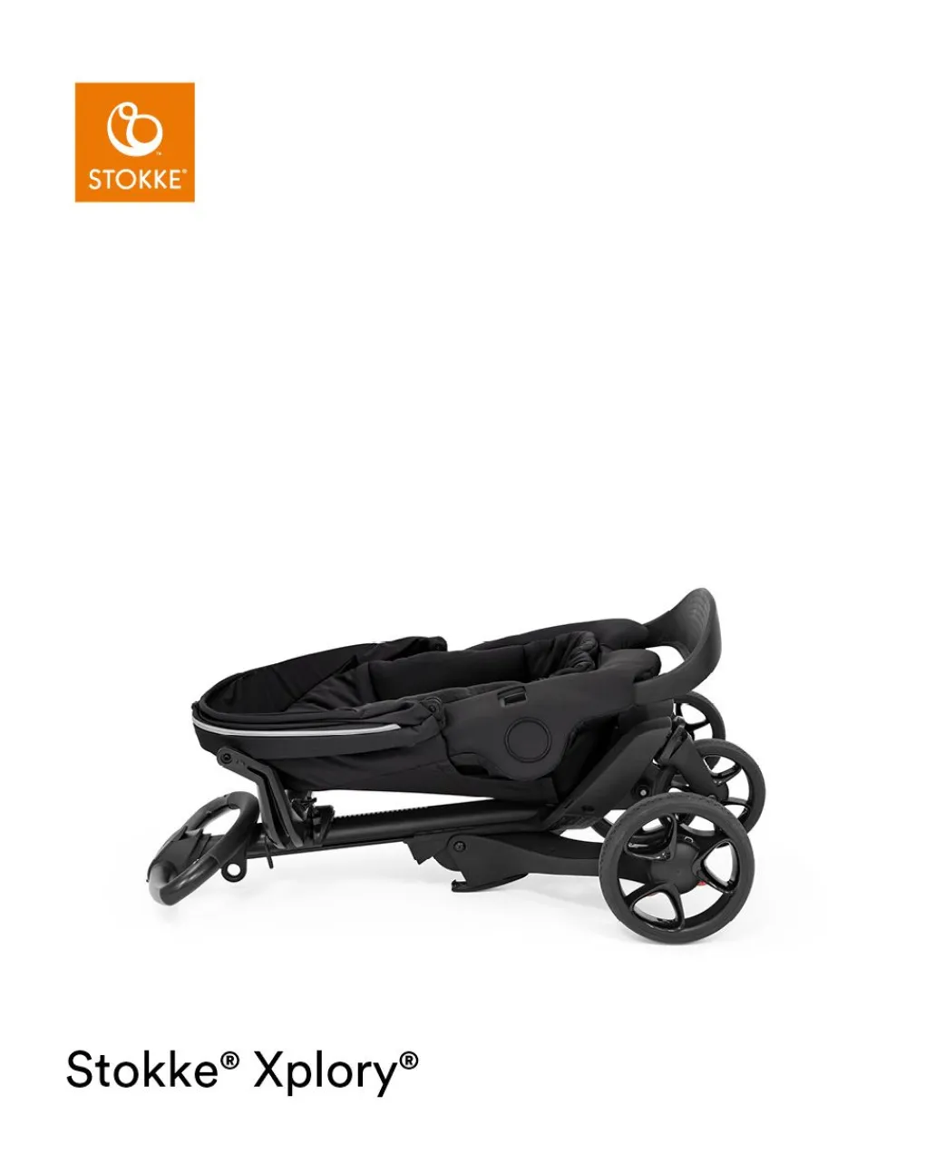 Stokke Trio E Duo-? - Passeggino Xplory? X Rich Black