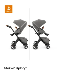 Stokke Trio E Duo-? - Passeggino Xplory? X Modern Grey