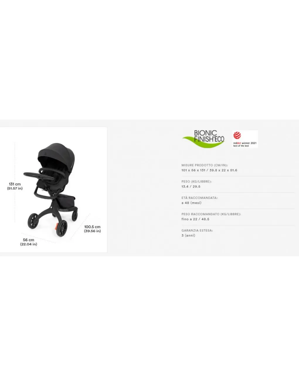 Stokke Trio E Duo-? - Passeggino Xplory? X Golden Yellow