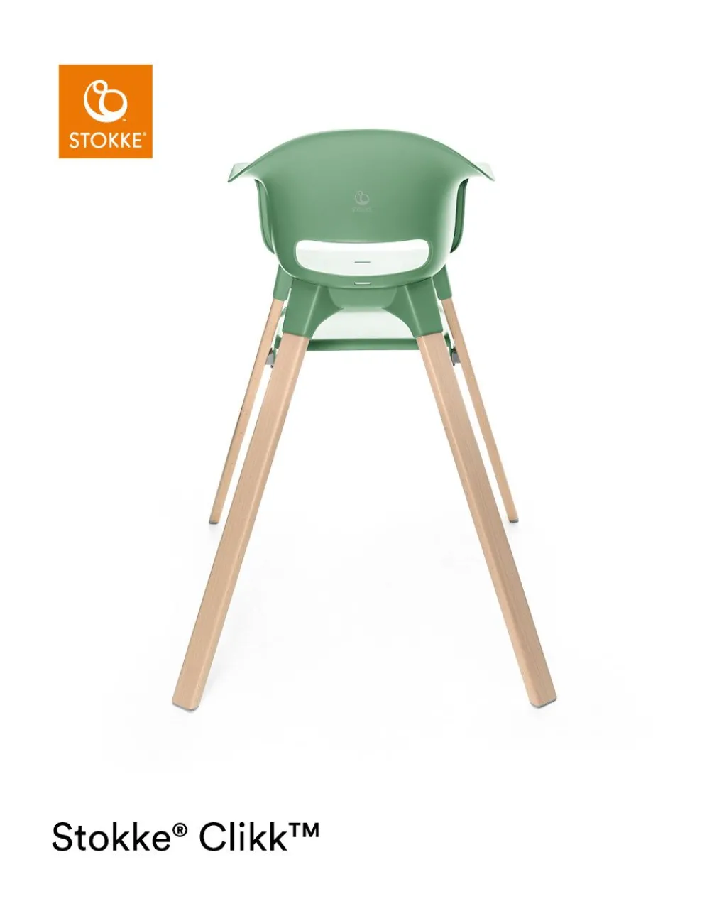 Stokke Seggioloni Pappa-? Clikk? High Chair - Clover Green