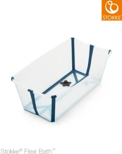 Stokke Vaschette E Accessori-? Flexi Bath? - Trasparent Blue