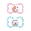 Mam Succhietti-Succhietti Air 16+ Caucciu Conf. Doppia Rosa/Viola