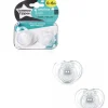 Tommee Tippee Succhietti-Succhietto Any Time 0-6 Mesi Silicone 2 Pezzi
