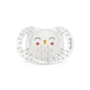 Suavinex Succhietti-Succhietto Bonhomia Con Tettina Sx Pro 18 Mesi Decoro Piuma Bianco -