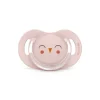 Suavinex Succhietti-Succhietto Bonhomia Con Tettina Sx Pro 6-18 Mesi Decoro Civetta Rosa -