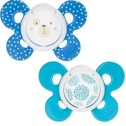 Chicco Succhietti-Succhietto Comfort Bimbo Silicone 6-16M 2Pezzi