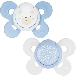 Chicco Succhietti-Succhietto Comfort Bimbo Silicone 0-6M 2 Pezzi