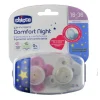 Chicco Succhietti-Succhietto Comfort Lumi Bimba Silicone 16-36M 2 Pezzi
