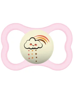 Mam Succhietti-Succhietto Supreme Night 6+ Silicone Conf. Singola Rosa