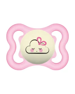 Mam Succhietti-Succhietto Supreme Night 2-6 Silicone - Conf. Singola Rosa